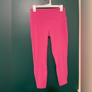 Pink Lululemon leggings